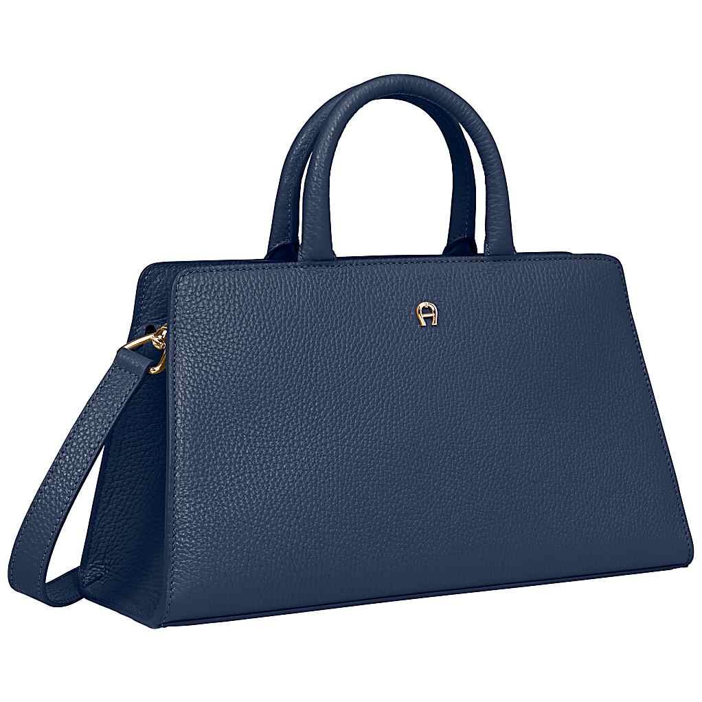 AIGNER CYBILL HANDTASCHE STRETCH M - BLAU