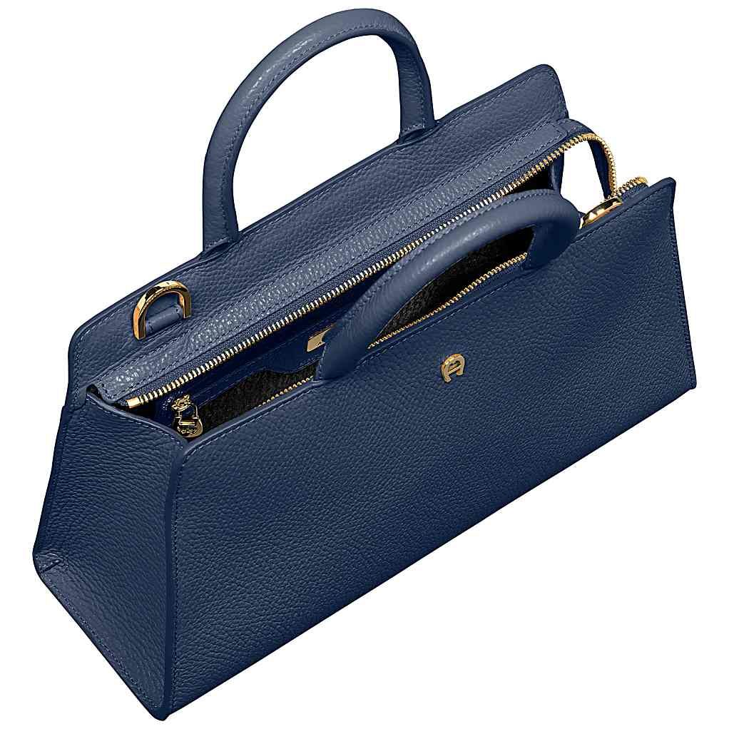 AIGNER CYBILL HANDTASCHE STRETCH M - BLAU