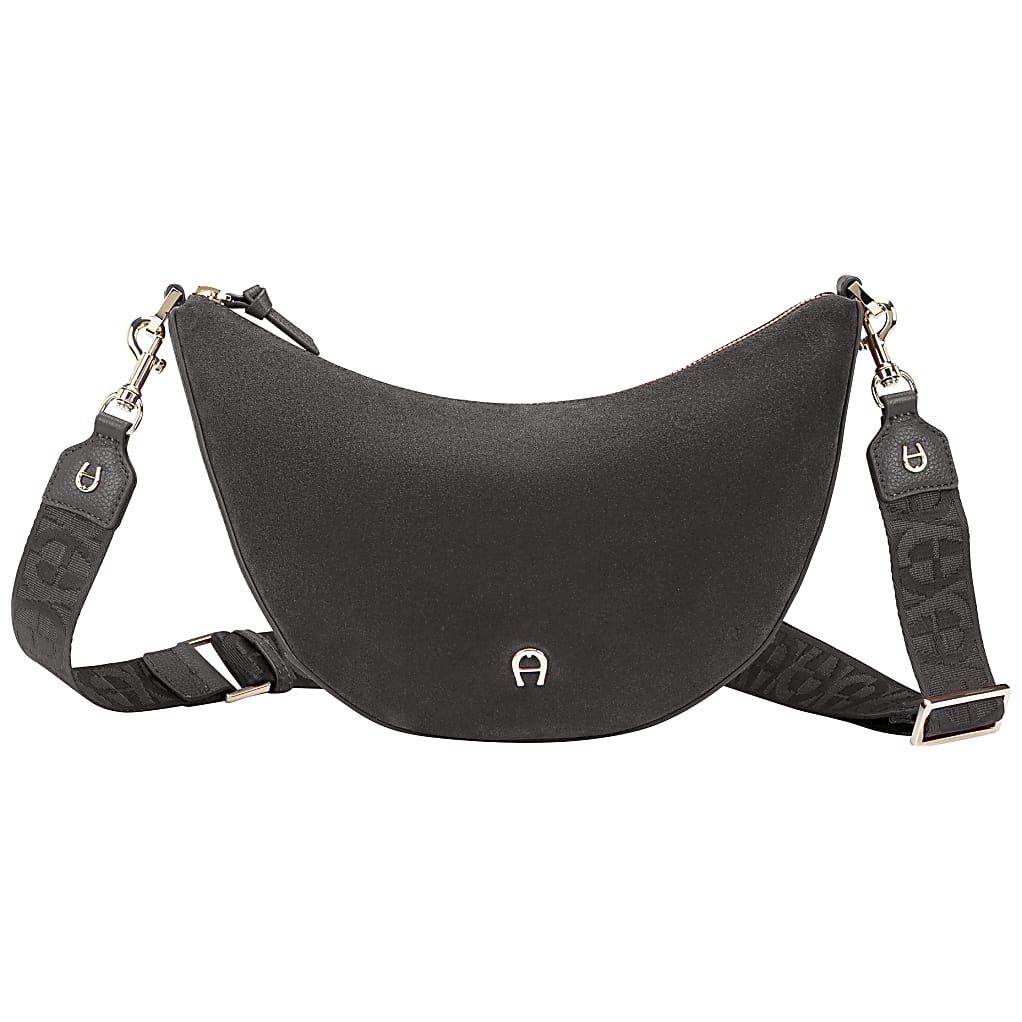 AIGNER ZITA SUEDE UMHÄNGETASCHE S - GRAU