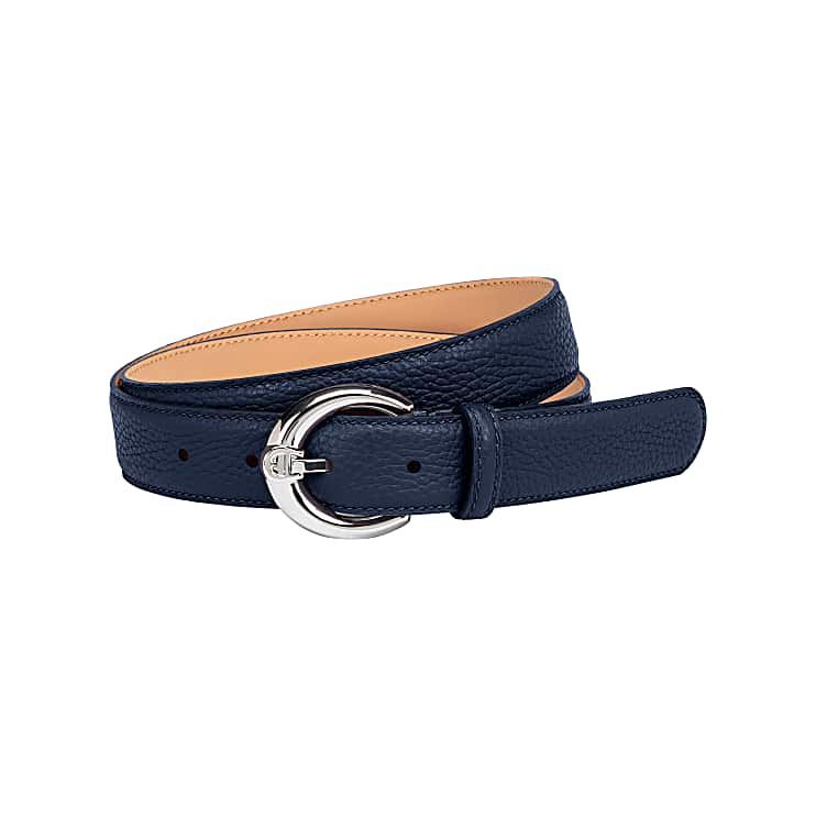 AIGNER CASUAL GÜRTEL 3 CM - BLAU