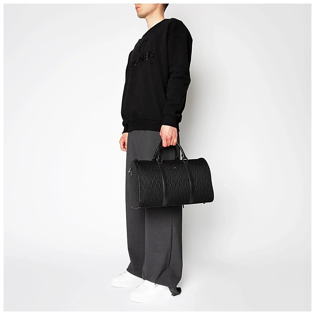 AIGNER DIEGO WEEKENDER LOGO M - SCHWARZ