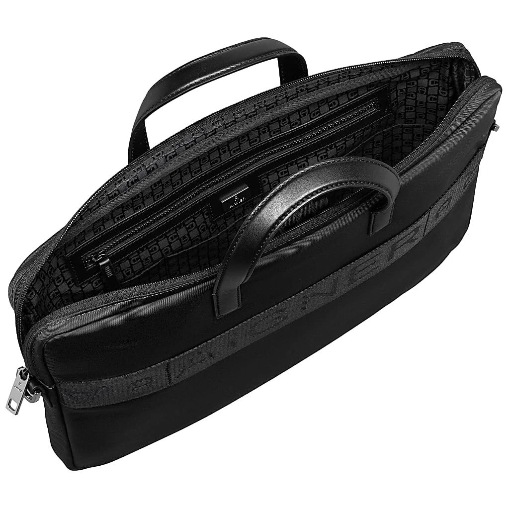 AIGNER NICO LAPTOPTASCHE M - SCHWARZ