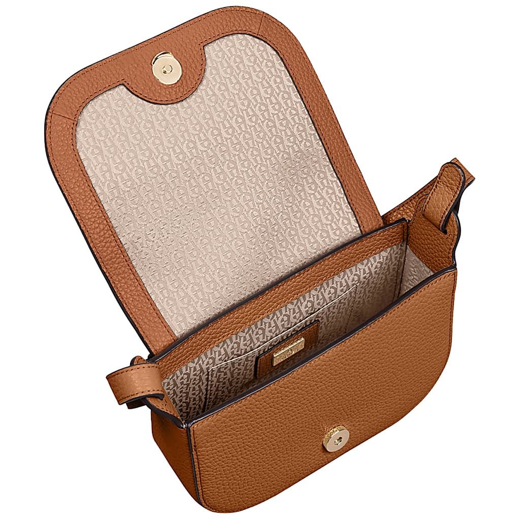 AIGNER PURA UMHÄNGETASCHE S - BRAUN