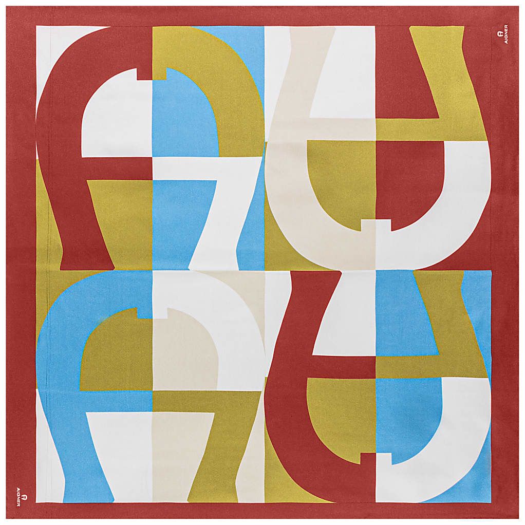 AIGNER LOGO CARRÉ S - ROT