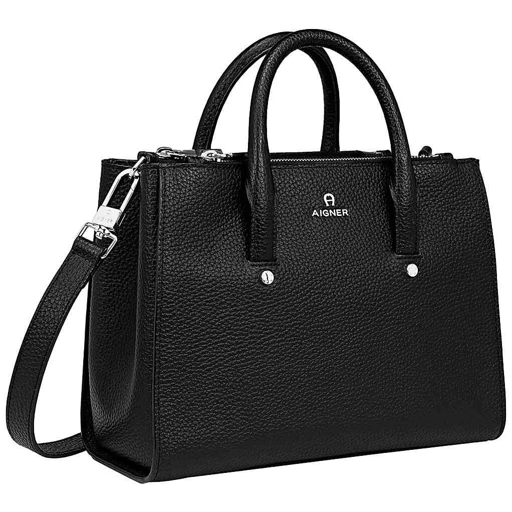 AIGNER IVY HANDTASCHE M - SCHWARZ