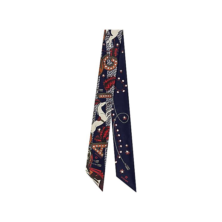 AIGNER SEASONAL BANDANA - BLAU