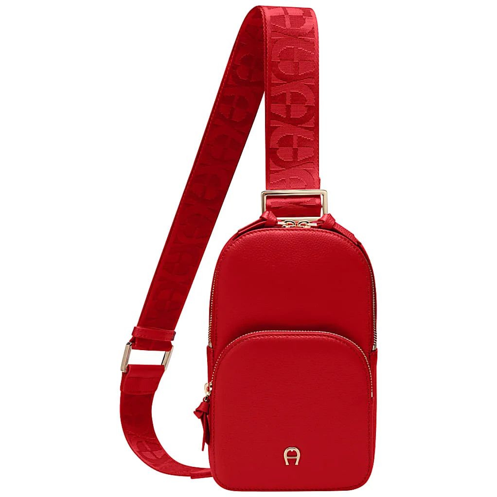 AIGNER ZITA SLING UMHÄNGETASCHE - ROT
