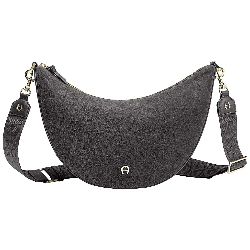 AIGNER ZITA SUEDE UMHÄNGETASCHE M - GRAU AIGNER ZITA SUEDE UMHÄNGETASCHE M - GRAU