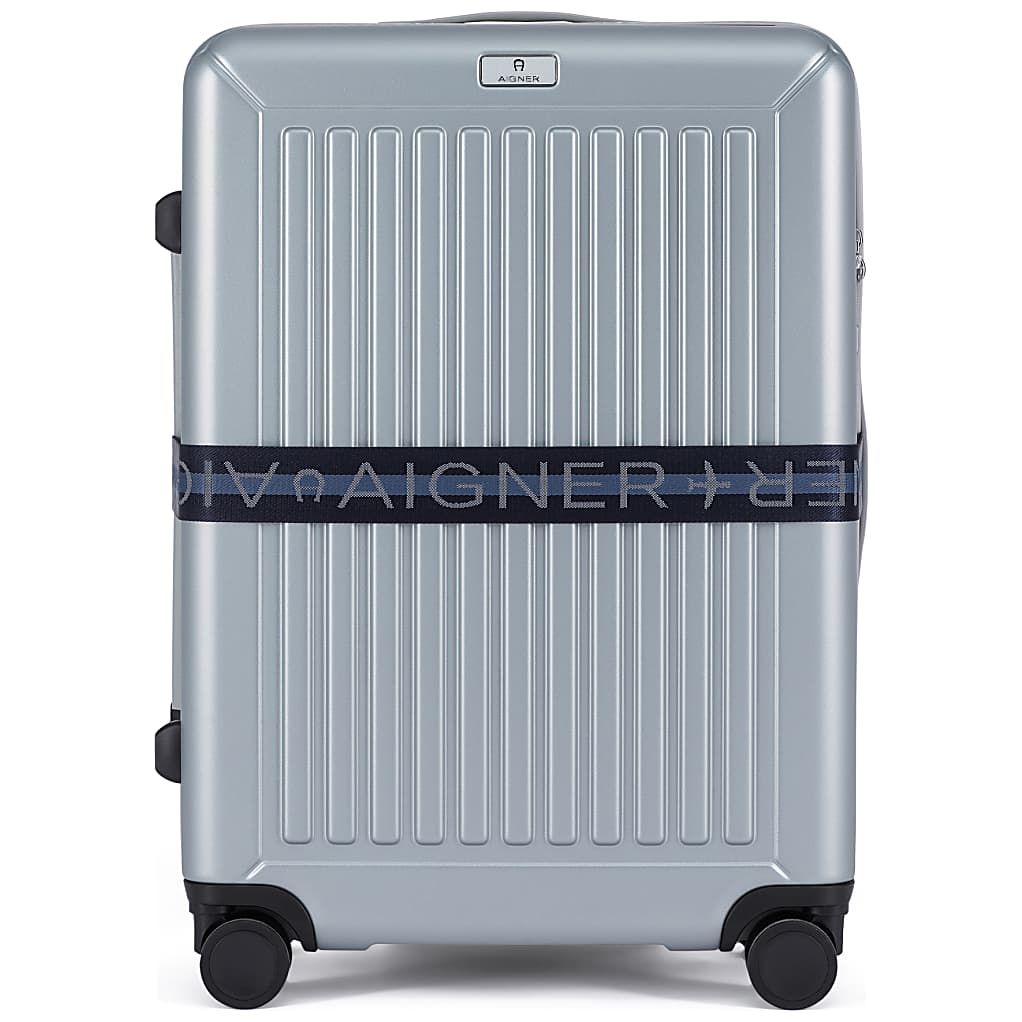 AIGNER INMOTION KOFFER M - SILBER