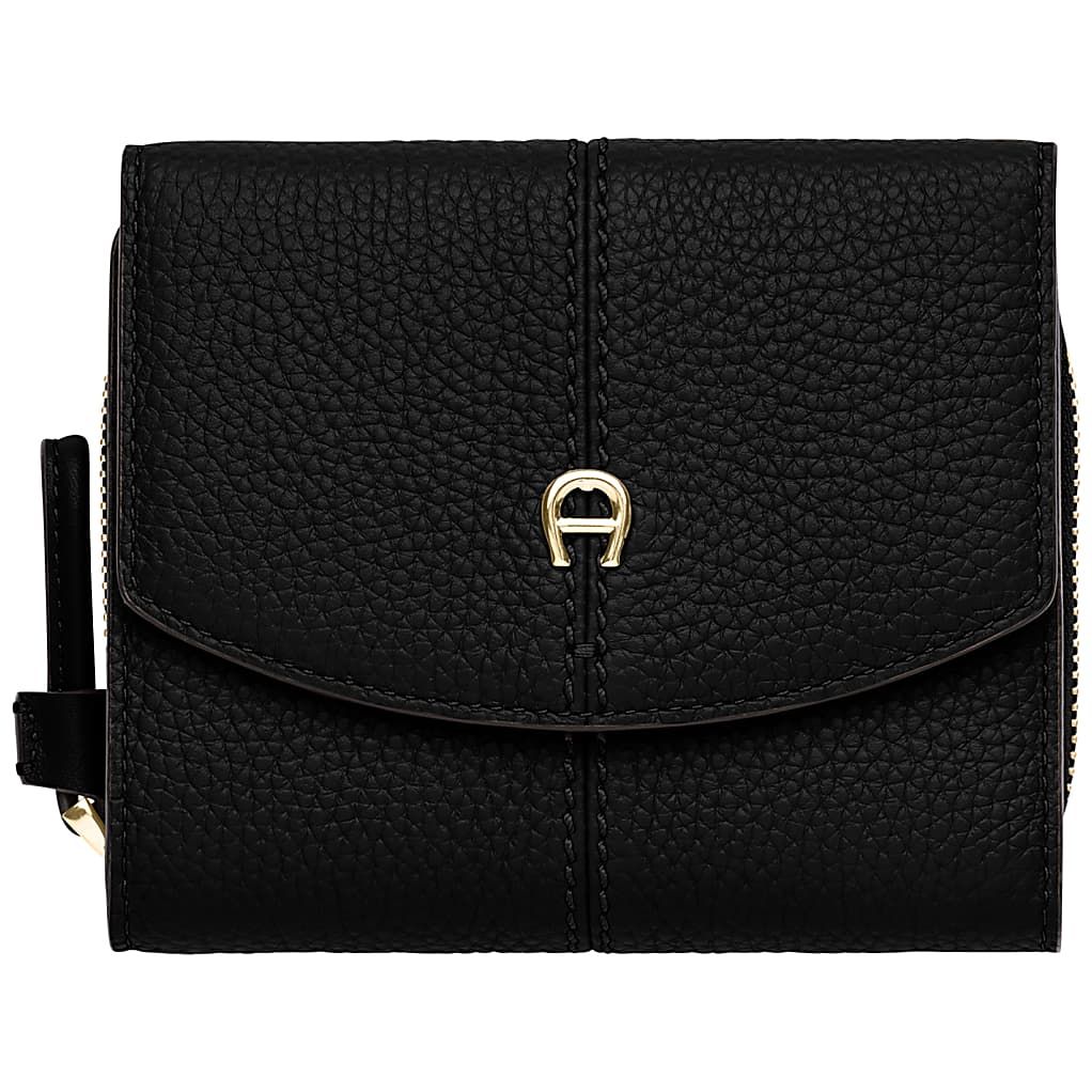 AIGNER AMBRA KOMBIBÖRSE - SCHWARZ