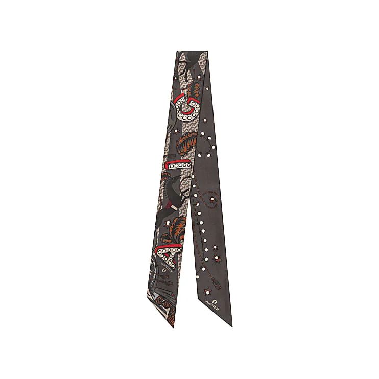 AIGNER SEASONAL BANDANA - BRAUN