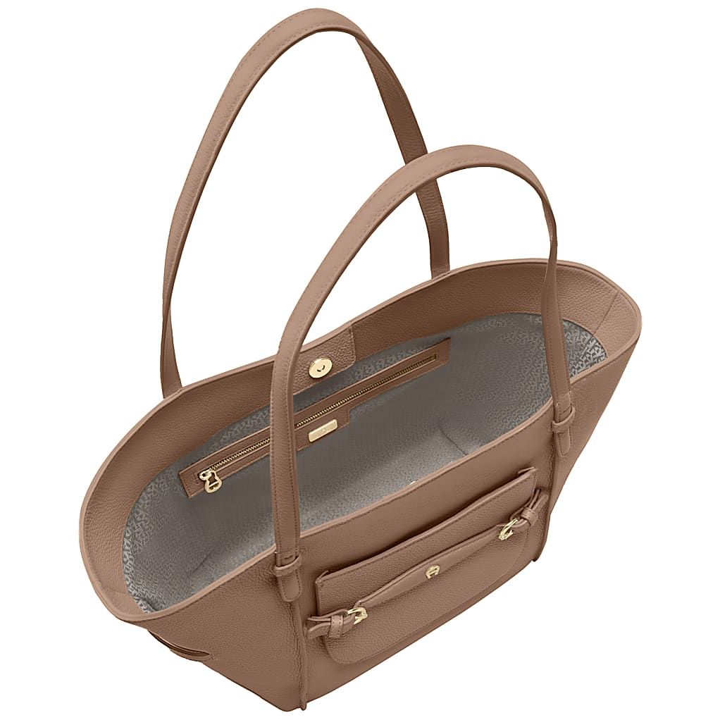 AIGNER CAVALLO SHOPPER L - BEIGE