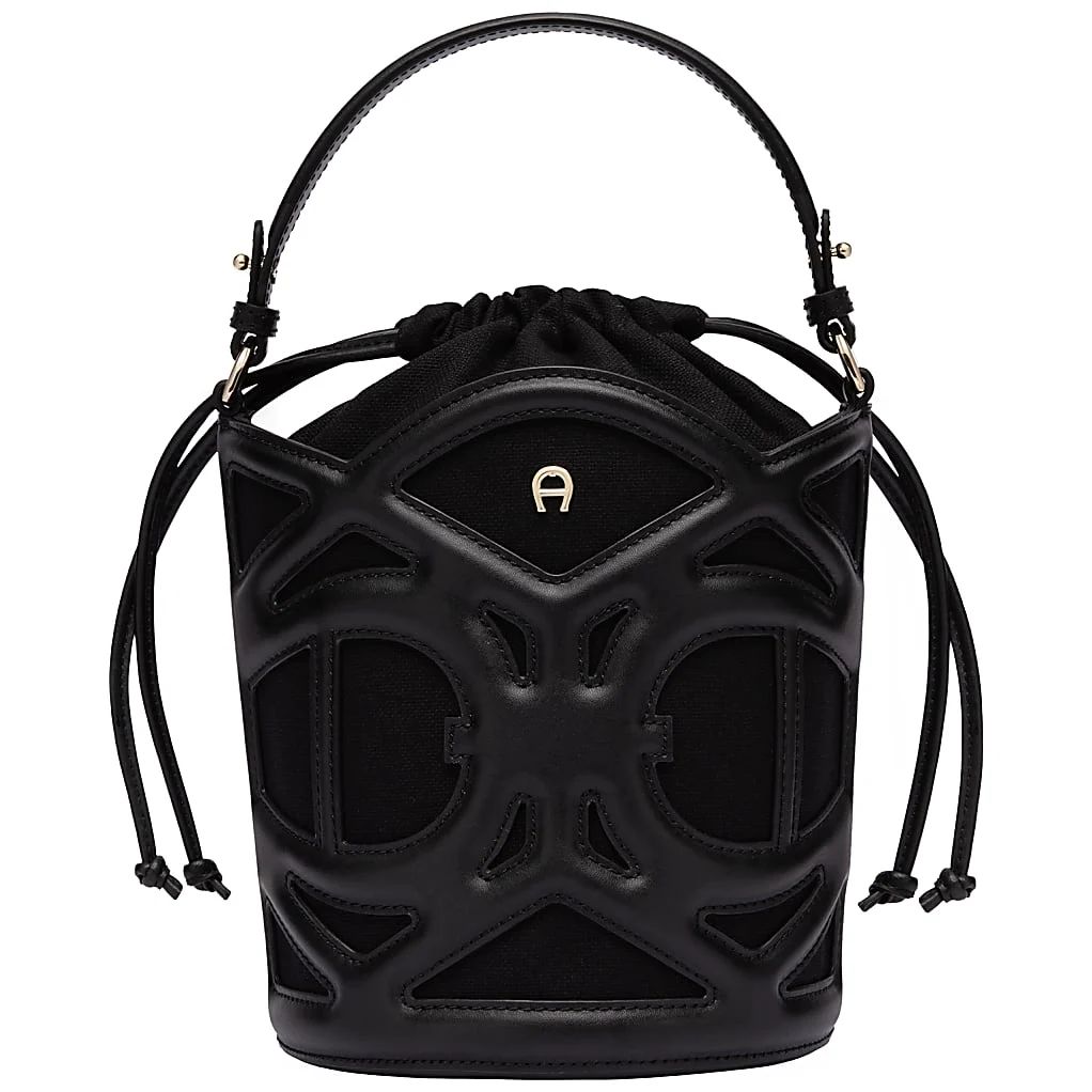 AIGNER AZZURRA BEUTELTASCHE S - SCHWARZ