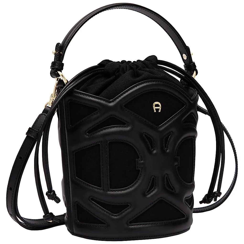 AIGNER AZZURRA BEUTELTASCHE S - SCHWARZ