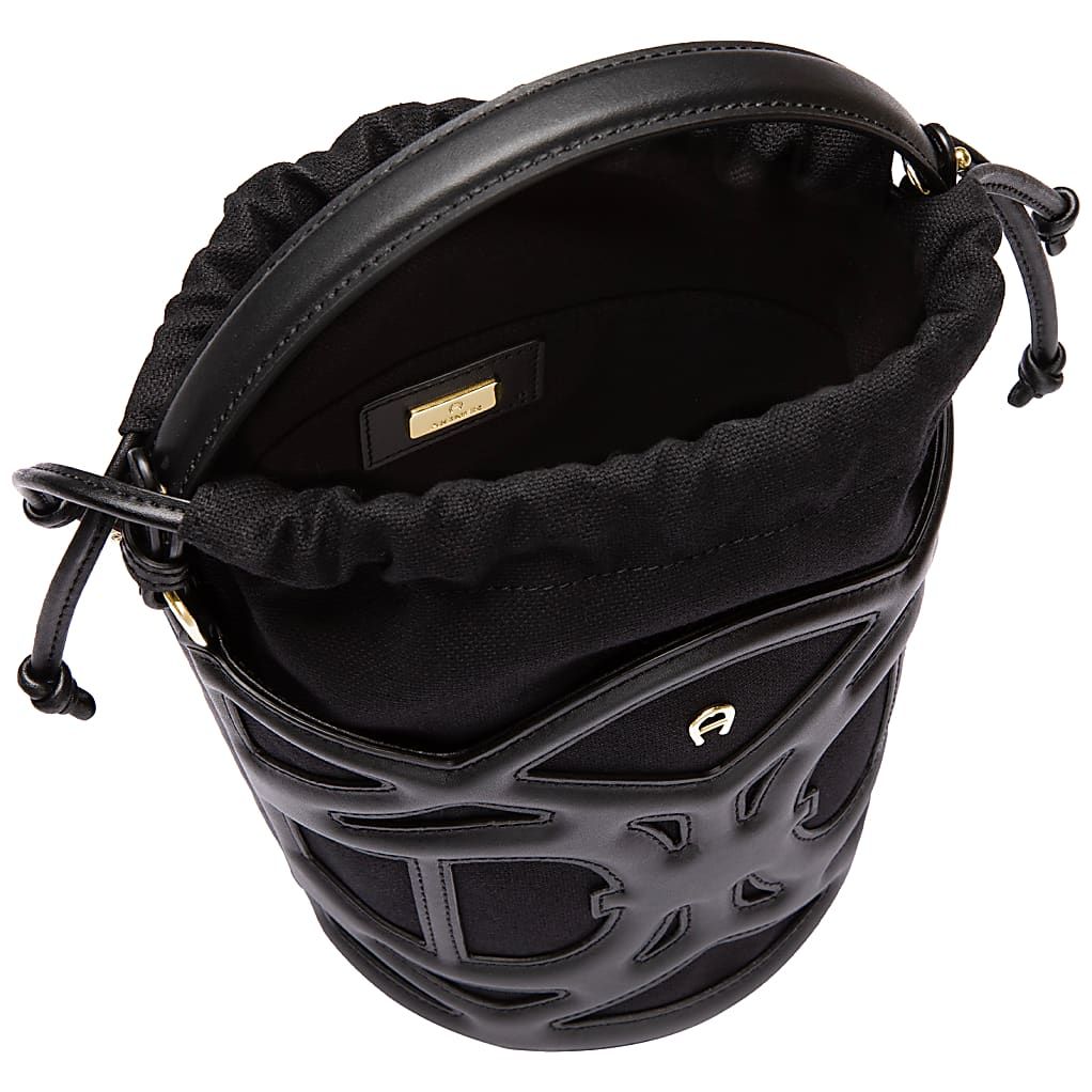 AIGNER AZZURRA BEUTELTASCHE S - SCHWARZ