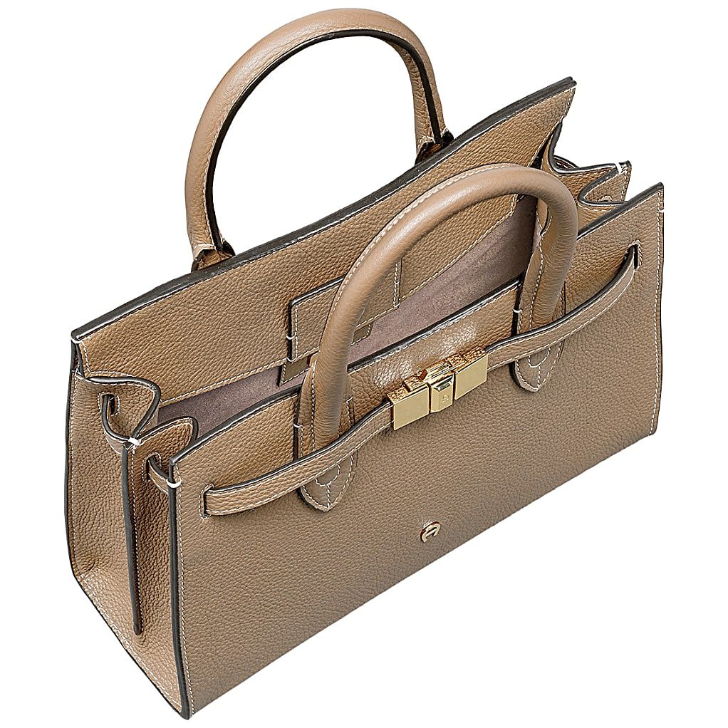 AIGNER FARAH HANDTASCHE M - GRAU