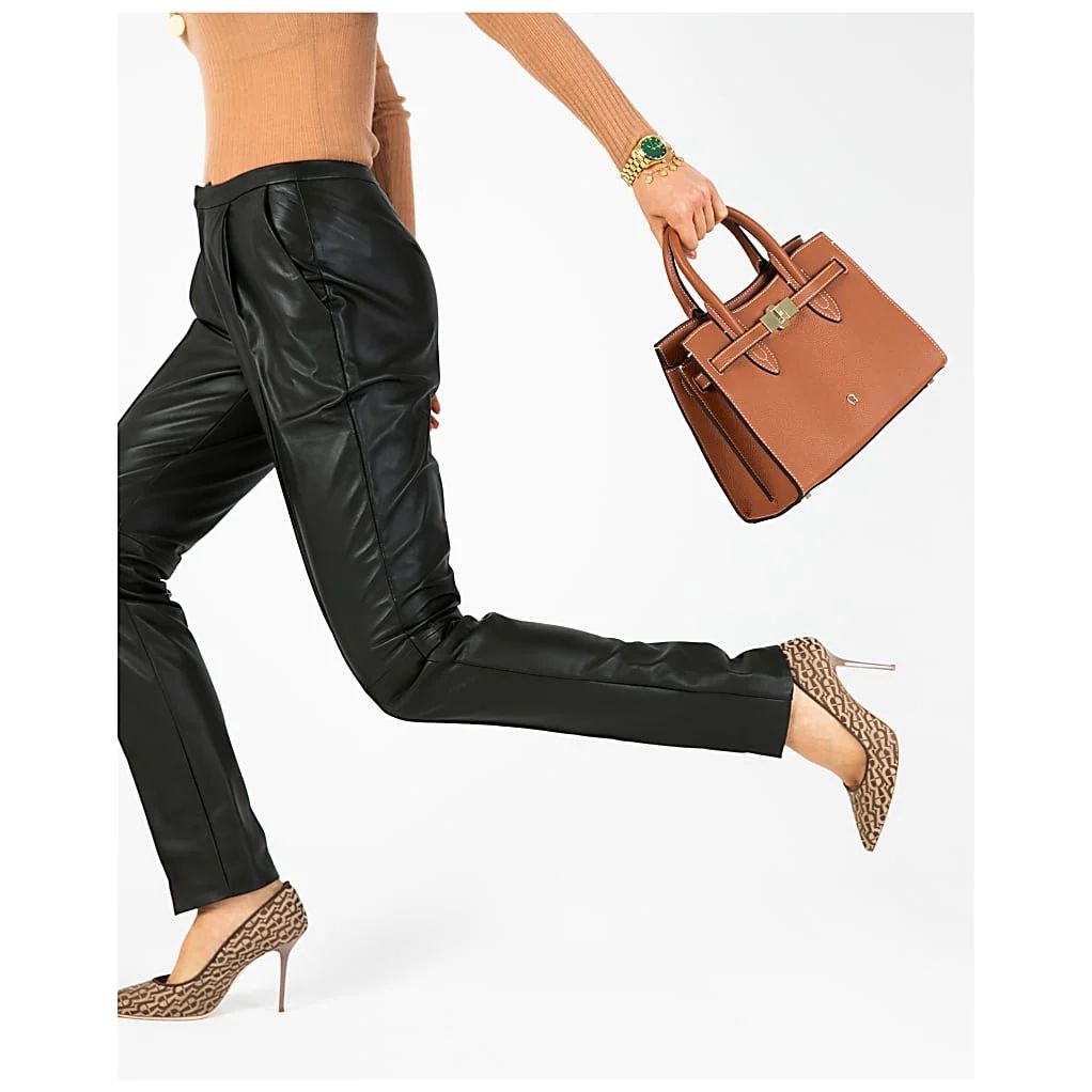 AIGNER FARAH HANDTASCHE M - GRAU