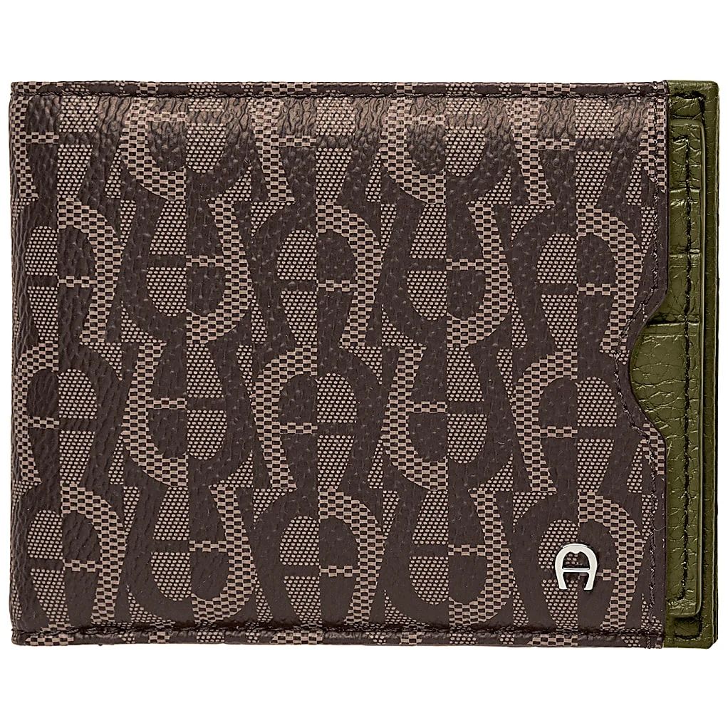AIGNER ICON COVER GELDBÖRSE - GRUEN