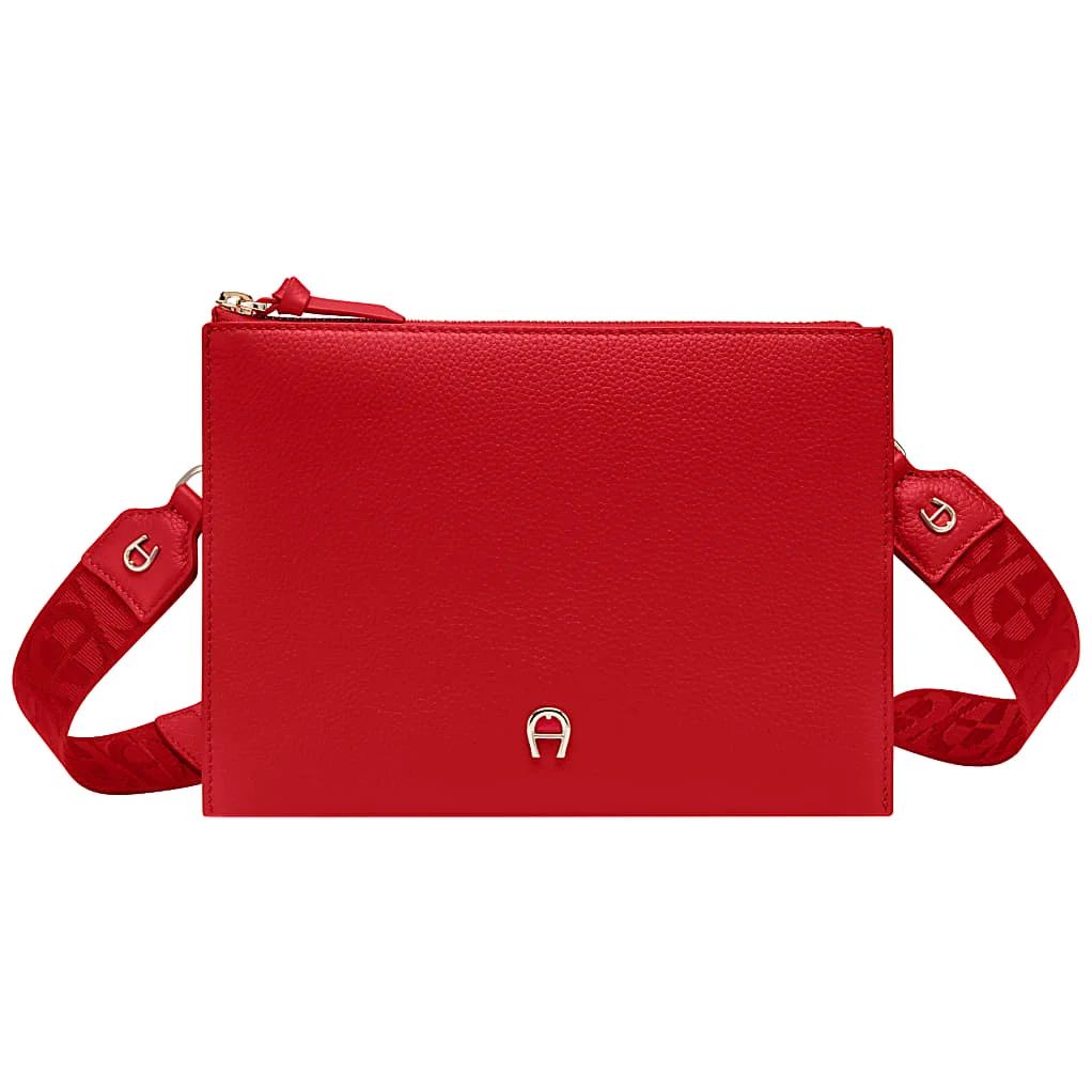 AIGNER ZITA BEUTEL MIT SCHULTERRIEMEN - ROT