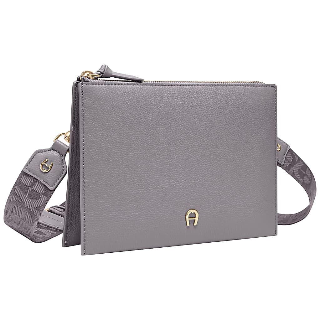 AIGNER ZITA BEUTEL MIT SCHULTERRIEMEN - GRAU