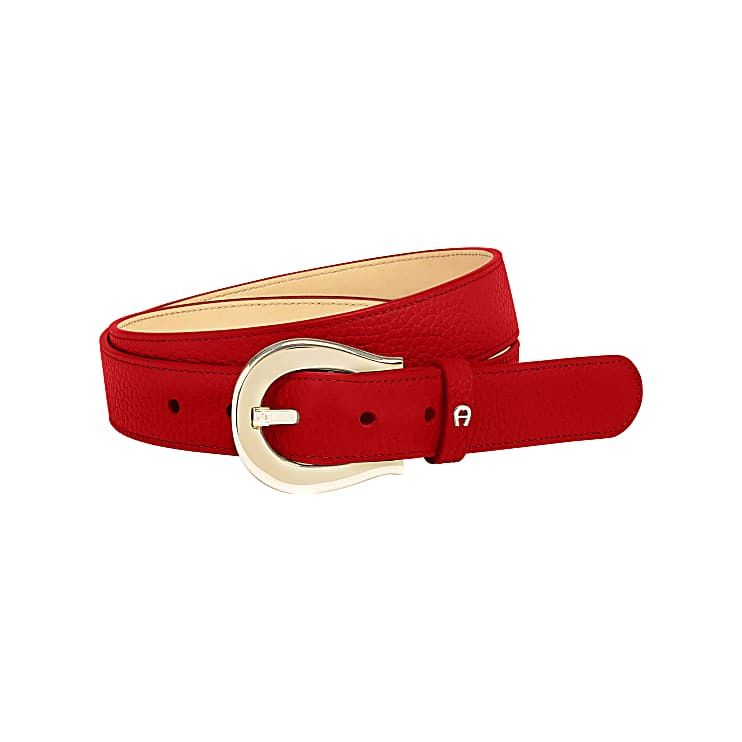 AIGNER IVY GÜRTEL 3 CM - ROT