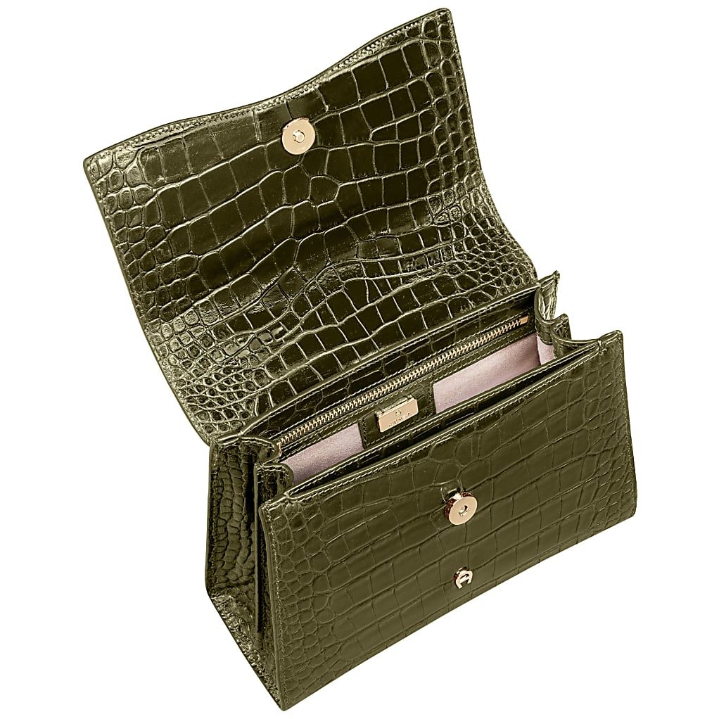 AIGNER FARAH COCCODRILLO HANDTASCHE S - GRUEN