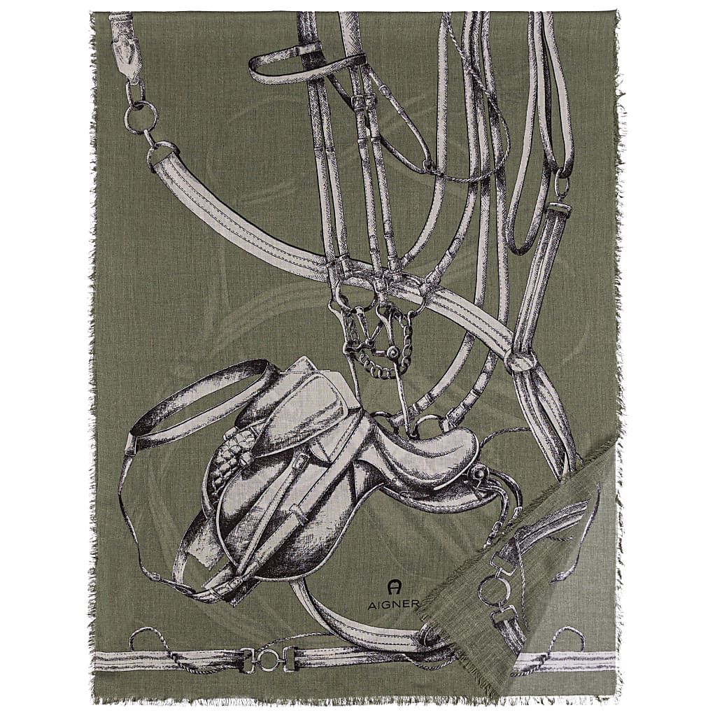 AIGNER LOGO STOLA M - GRUEN