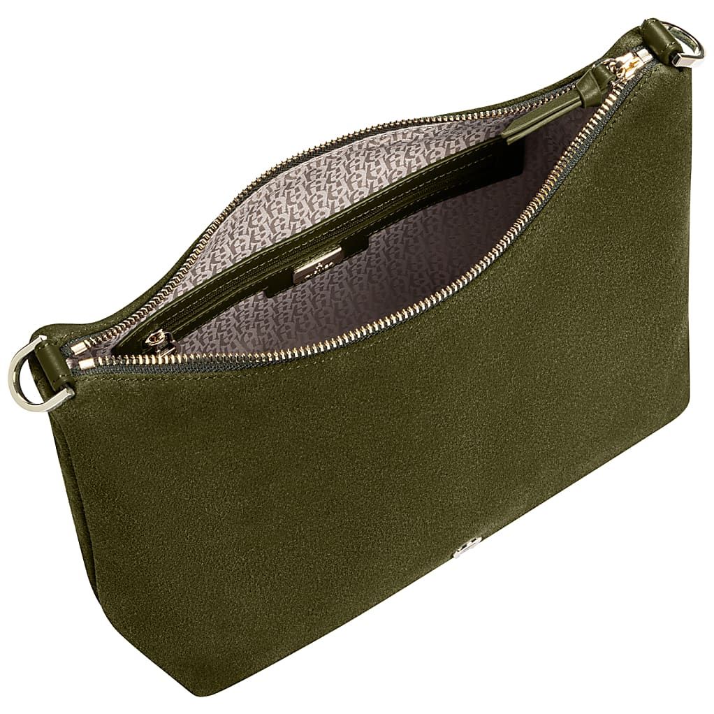 AIGNER ZITA SUEDE UMHÄNGETASCHE S - GRUEN