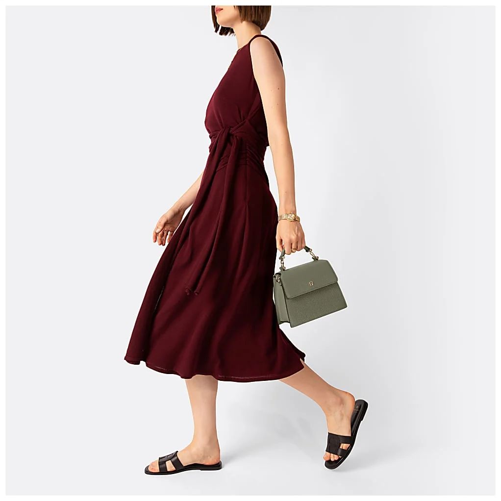 AIGNER DELIA HANDTASCHE M - BEIGE