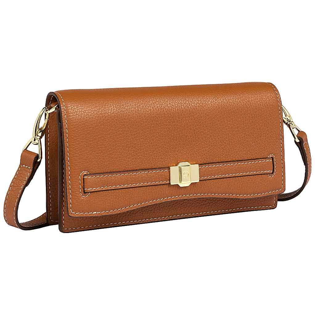 AIGNER FARAH WALLET ON CHAIN - BRAUN