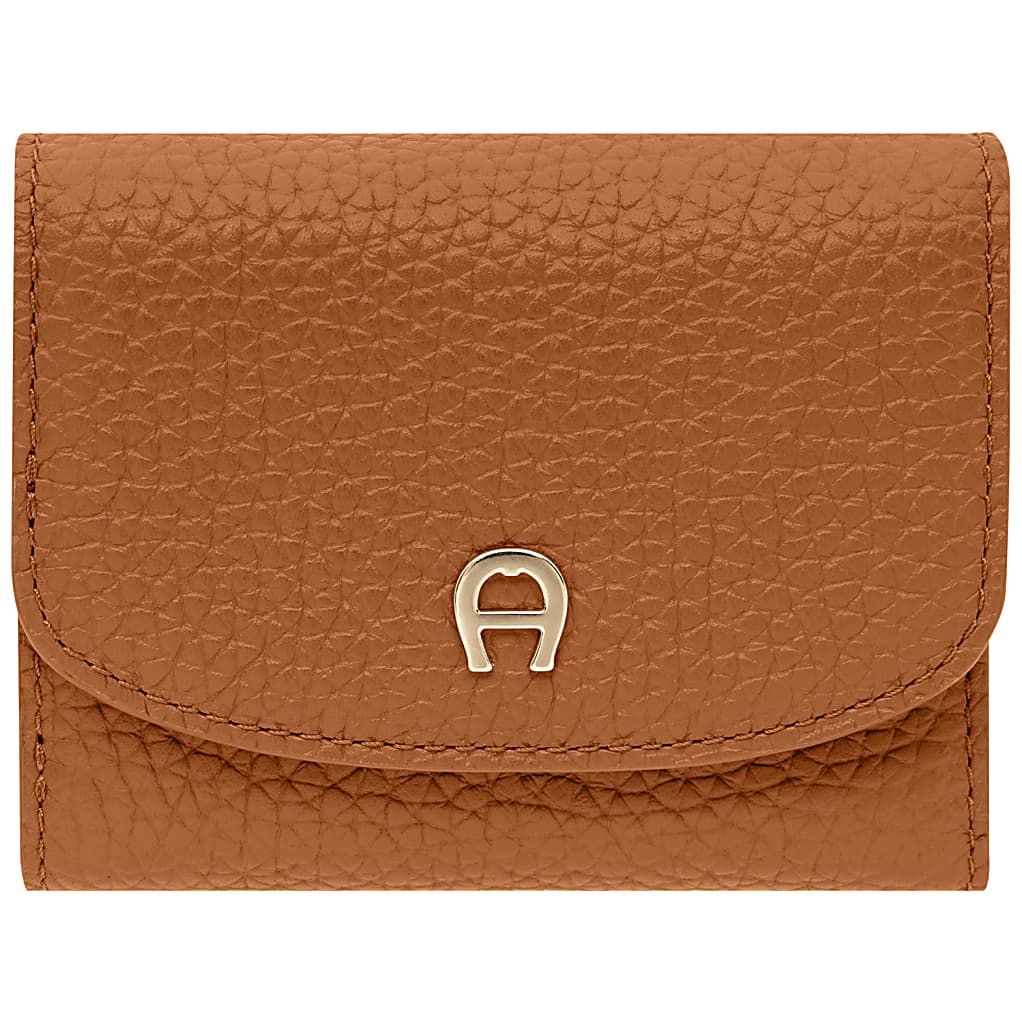 AIGNER CARRÉ SOFT GELDBÖRSE - BRAUN