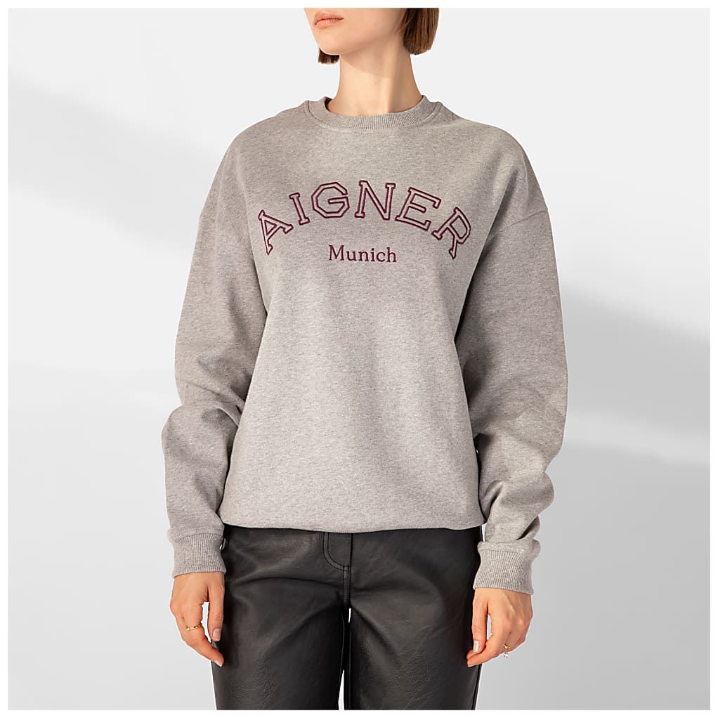 AIGNER SEASONAL SWEATSHIRT UNISEX - ANTIC