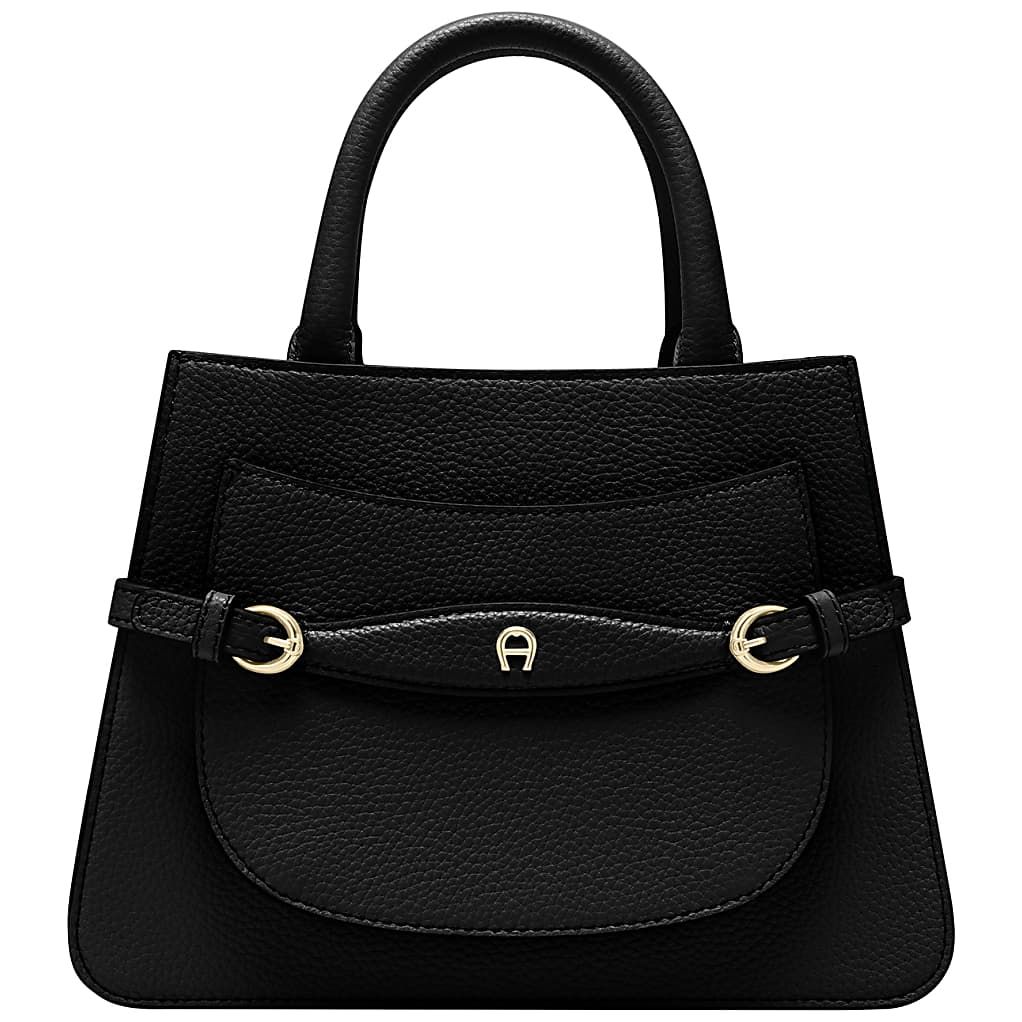 AIGNER CAVALLO HANDTASCHE M - SCHWARZ