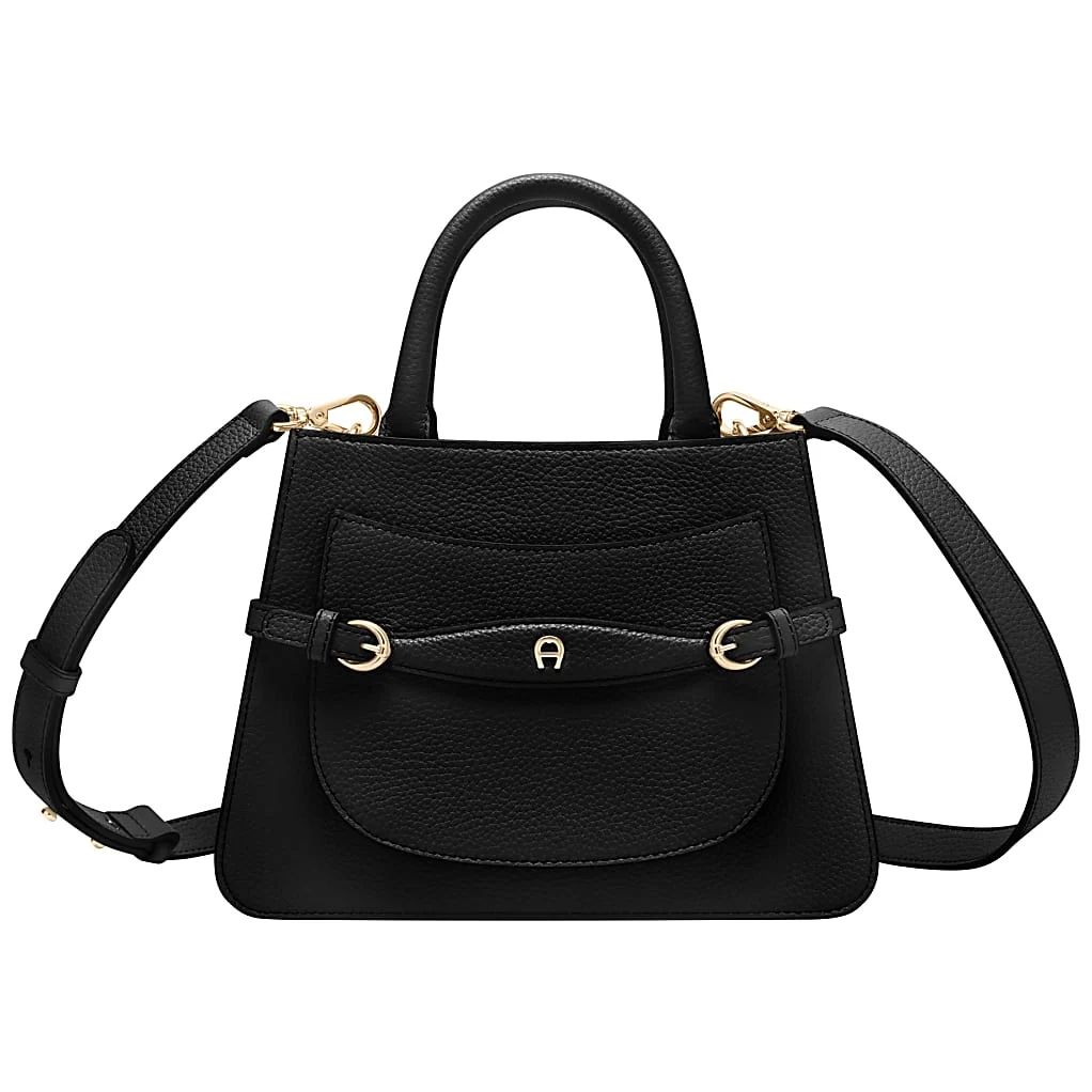 AIGNER CAVALLO HANDTASCHE M - SCHWARZ