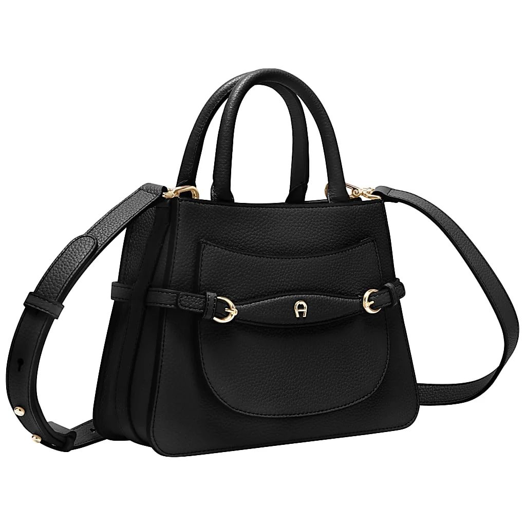 AIGNER CAVALLO HANDTASCHE M - SCHWARZ