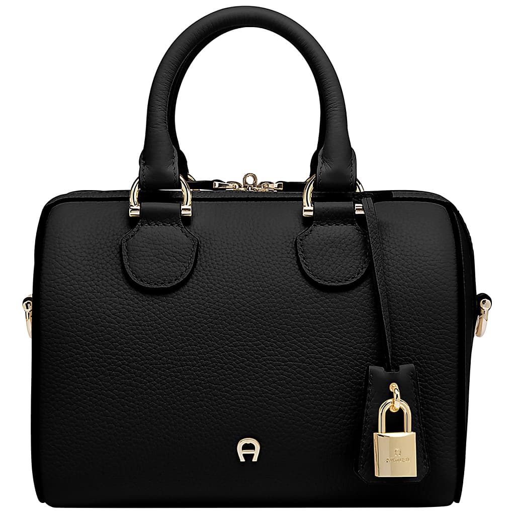 AIGNER DELIA HANDTASCHE XS - SCHWARZ