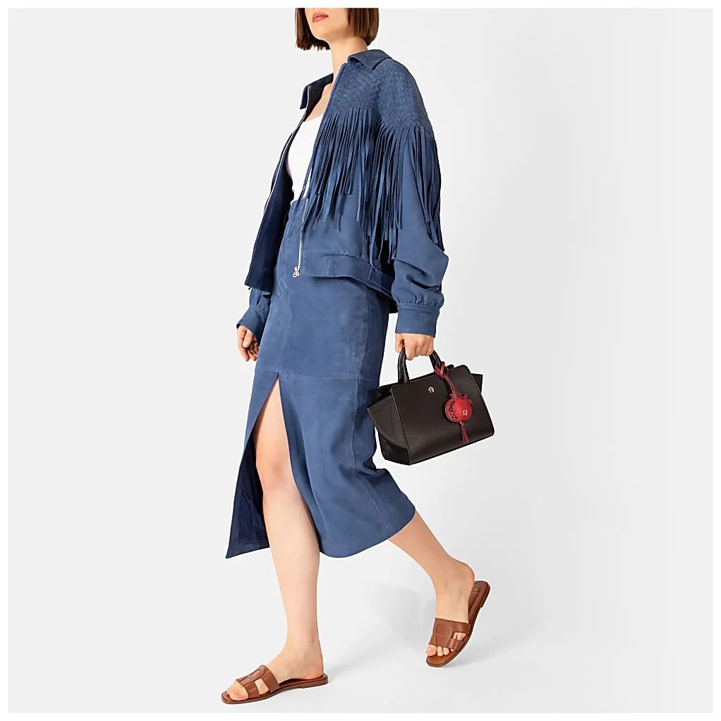 AIGNER CYBILL CESTINO MINI-TASCHE S - BRAUN