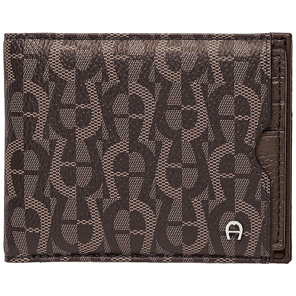 AIGNER ICON COVER GELDBÖRSE - BRAUN