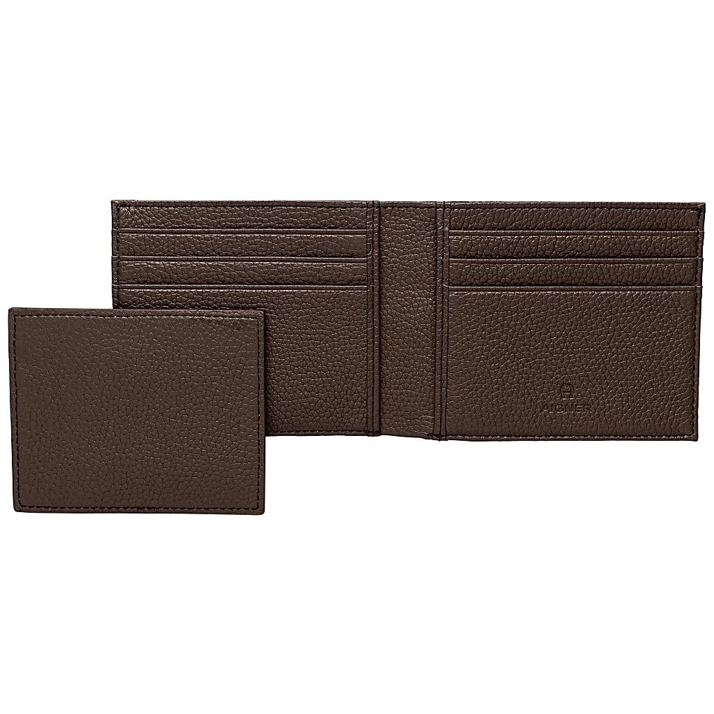 AIGNER ICON COVER GELDBÖRSE - BRAUN