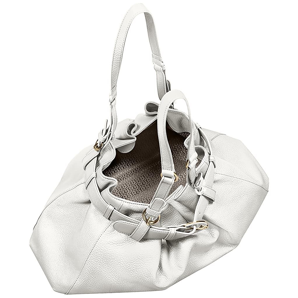 AIGNER LAVINIA HANDTASCHE M - WEIß