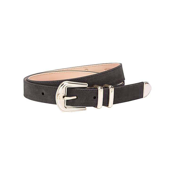 AIGNER CASUAL GÜRTEL 2,5 CM - GRAU
