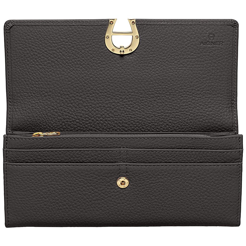 AIGNER FASHION SCHEIN- UND KARTENTASCHE - GRAU