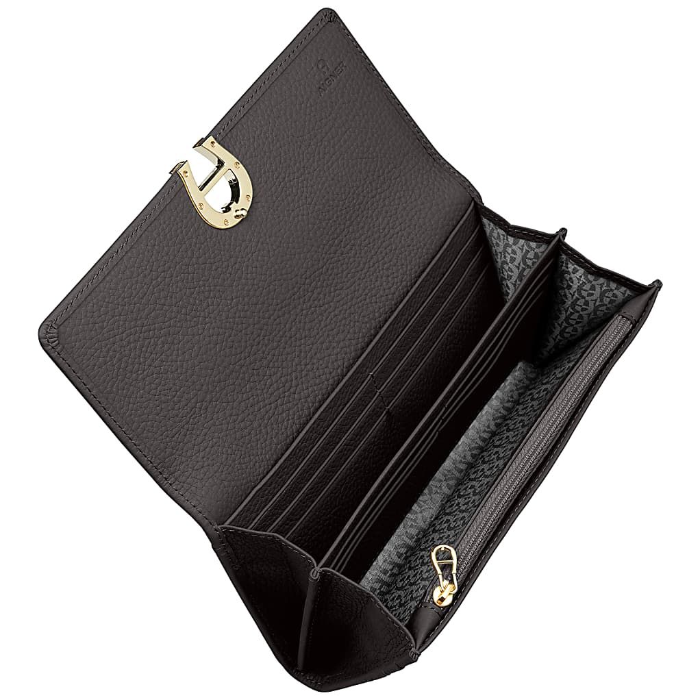 AIGNER FASHION SCHEIN- UND KARTENTASCHE - GRAU