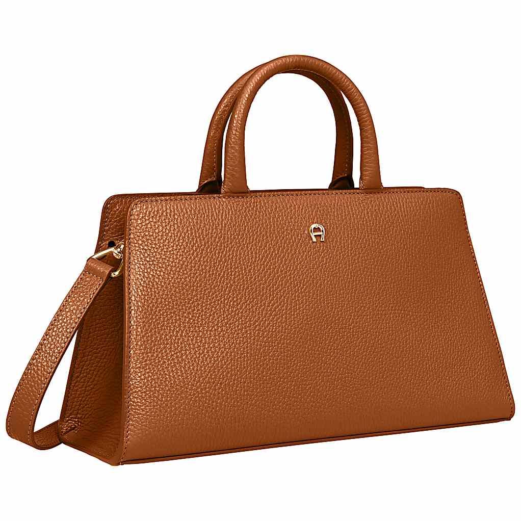 AIGNER CYBILL HANDTASCHE STRETCH M - BRAUN