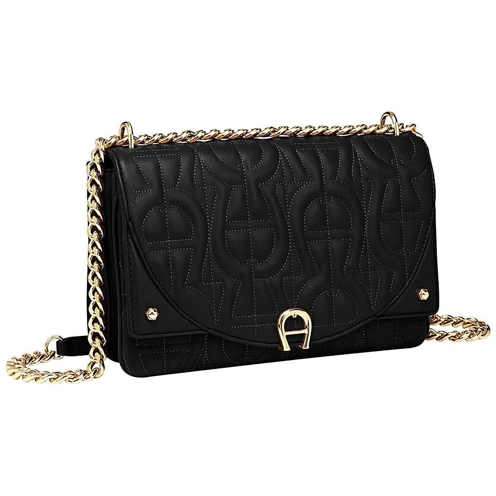 AIGNER DIADORA UMHÄNGETASCHE LOGO S - SCHWARZ