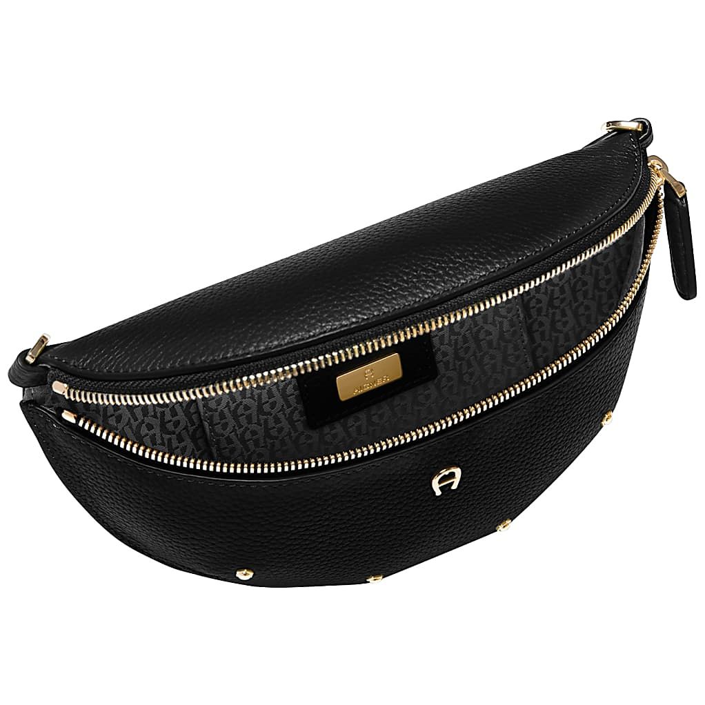 AIGNER FASHION GÜRTELTASCHE - SCHWARZ