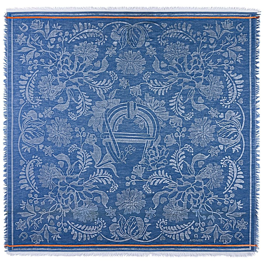 AIGNER LOGO CARRÉ M - BLAU