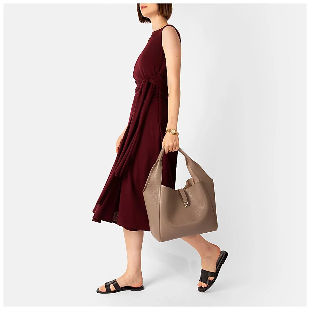 AIGNER ZAIRA BEUTELTASCHE M - GRAU