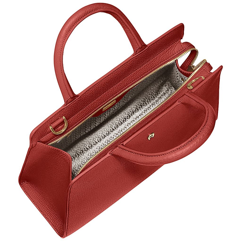 AIGNER CYBILL HANDTASCHE M - ROT