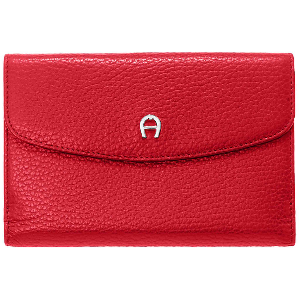 AIGNER KLASSISCHE GELDBÖRSE - ROT
